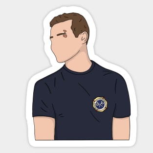 Evan Buckley "Buck"- 911 Sticker